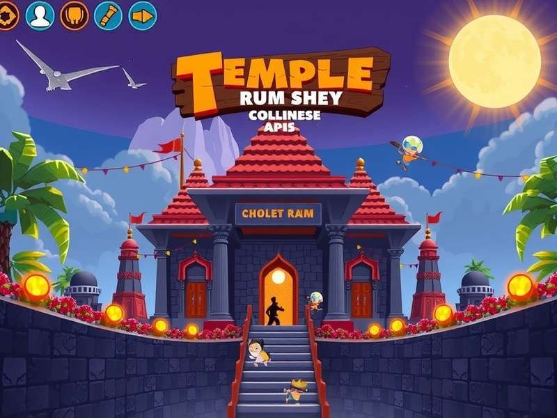 Temple Run Gameplay Screenshot