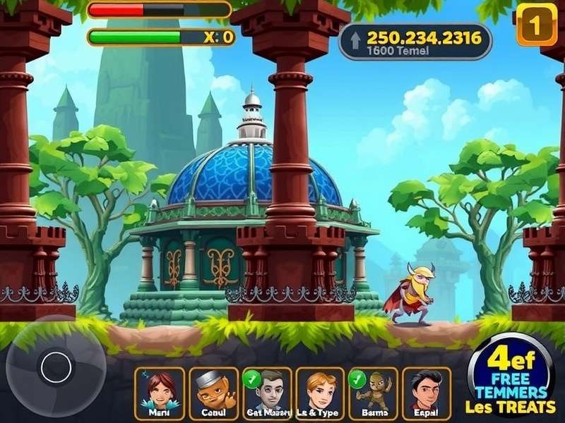 Temple Run Oz Game Screenshot