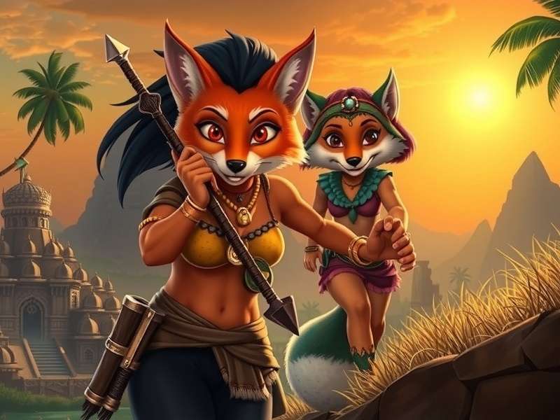 Temple Run 2 Scarlett Fox चरित्र