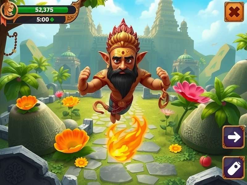 Temple Run Oz Gameplay Screenshot
