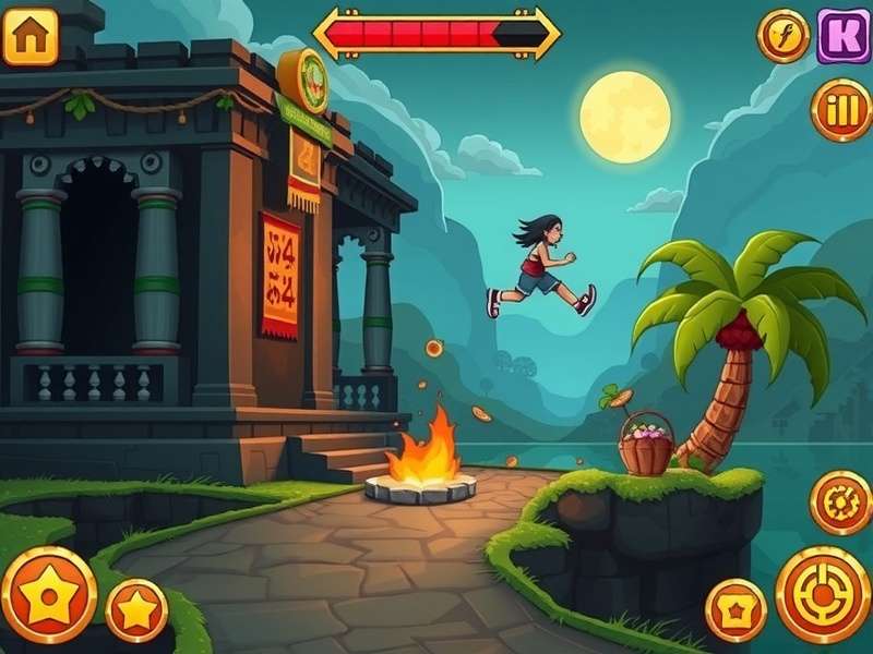 Temple Run Gameplay on Poki Games