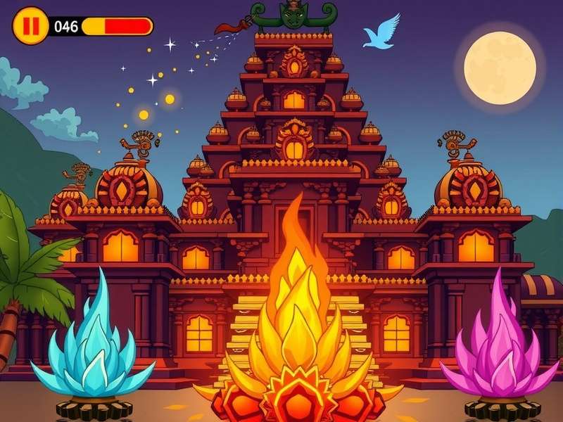 Temple Run Gameplay Screenshot