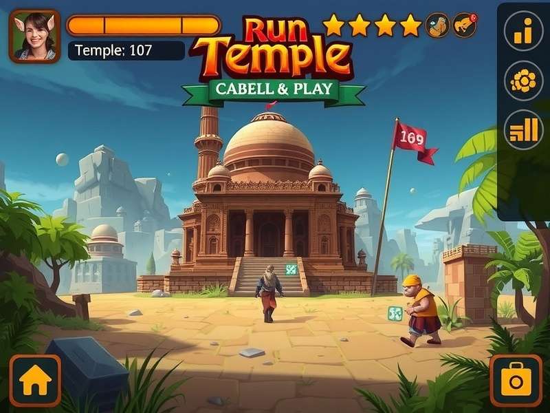 Temple Run Oz iOS App गेमप्ले स्क्रीनशॉट