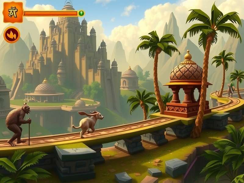 Temple Run 2011 Original Gameplay Screenshot