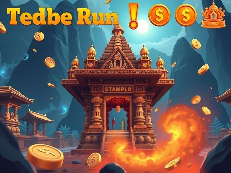 Temple Run Real Money Game इंटरफेस