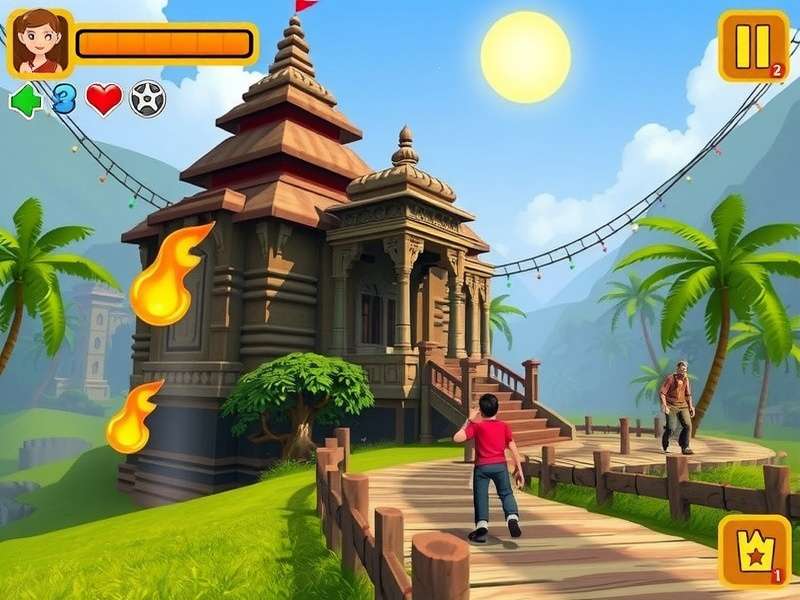 Temple Run 2 गेमप्ले स्क्रीनशॉट