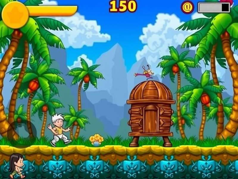 Temple Run PSP Gameplay Screenshot
