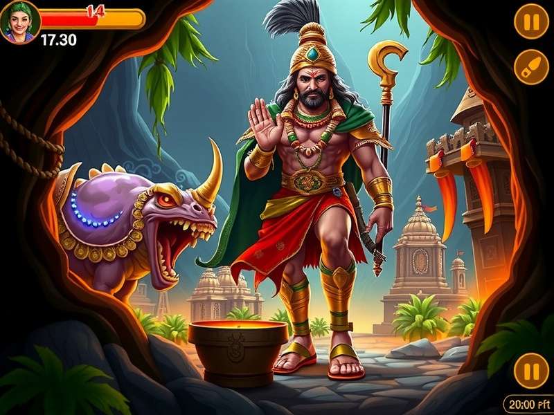 Temple Run Brave गड्ढे में गिरना