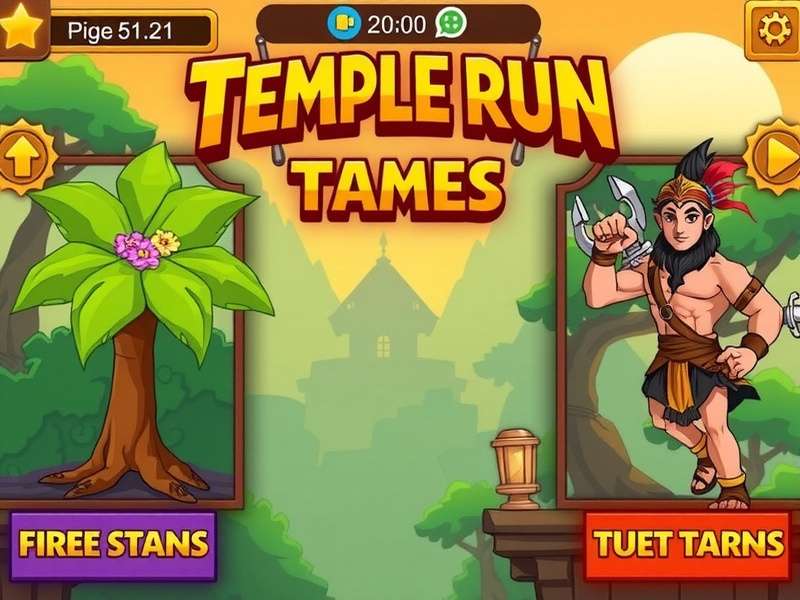 Temple Run Gameplay Screenshot