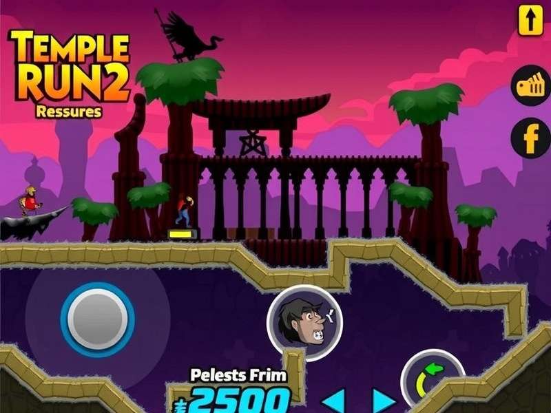 Temple Run 2 लैपटॉप गेमप्ले स्क्रीनशॉट