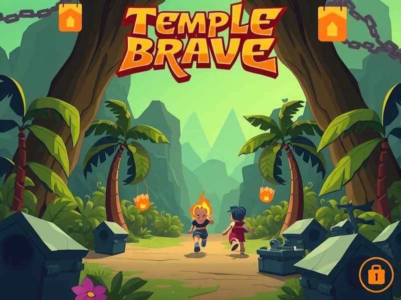 Temple Run Brave Unblocked Game Screenshot