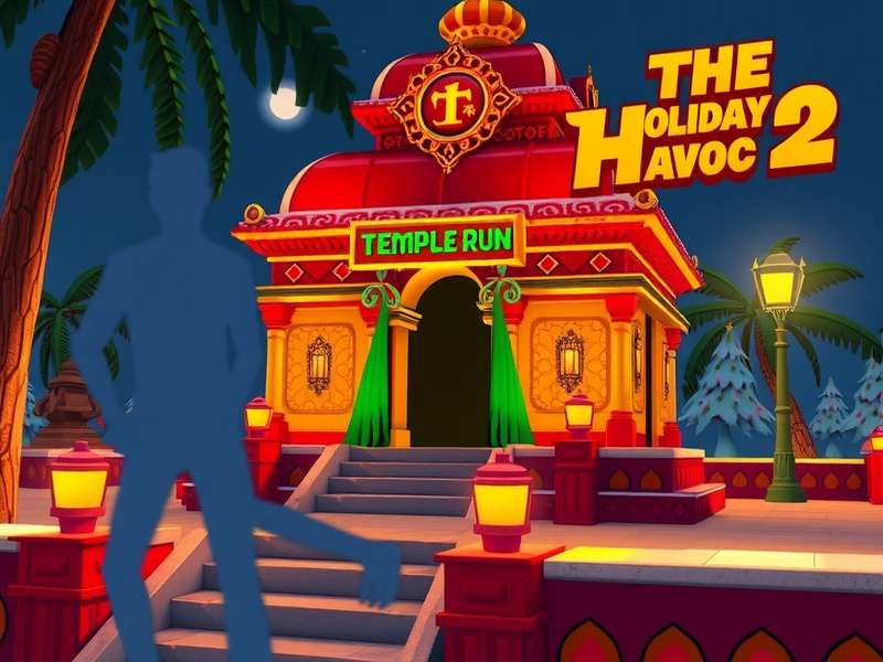 Temple Run 2 Holiday Havoc Soundtrack कवर