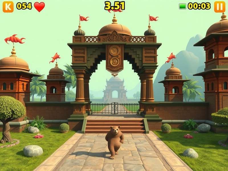 Temple Run 3D Videos for Polarized गेमप्ले