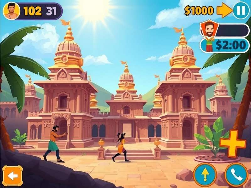 Temple Run Gameplay Screenshot