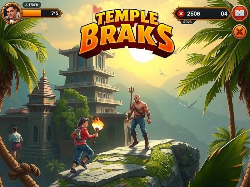 Temple Run Brave Bruks HD Supply गेमप्ले