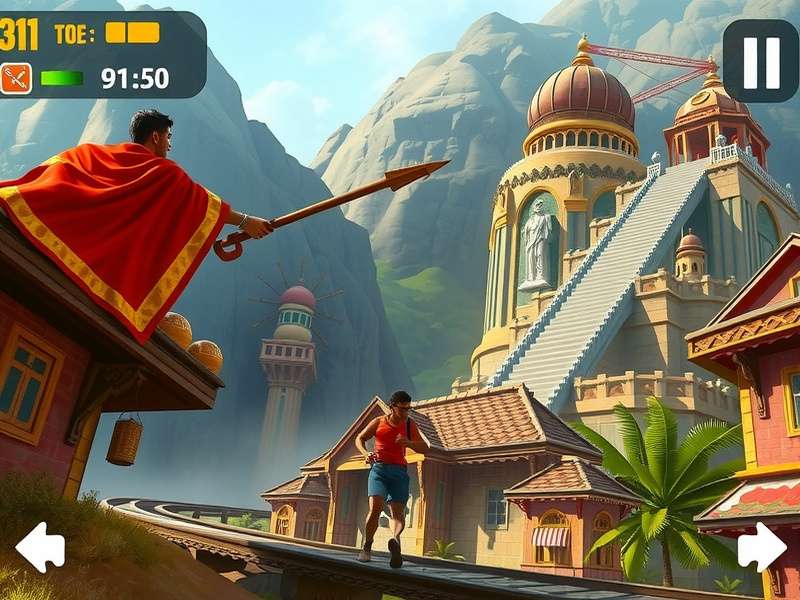 Temple Run Jogar Online GTA गेमप्ले