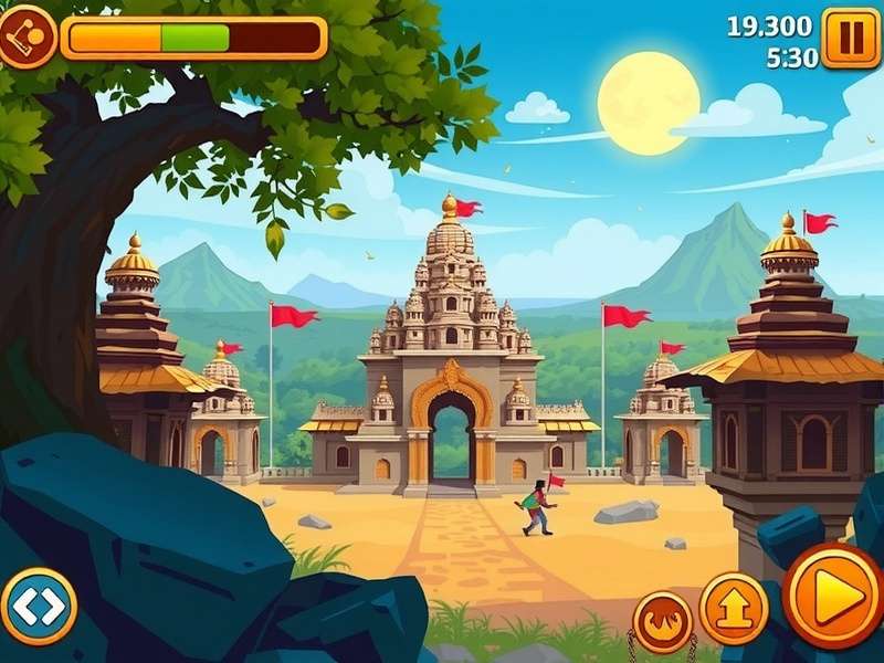 Temple Run Gameplay Screenshot