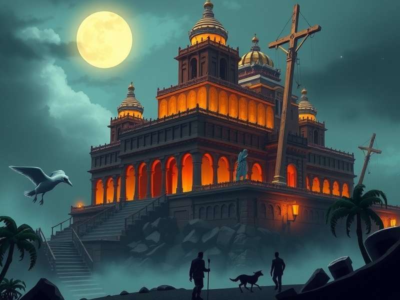 Temple Run 2 Spooky Summit gameplay screenshot