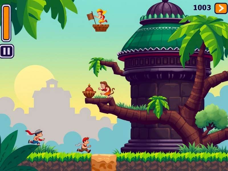 Temple Run GBA BIOS Image प्रदर्शन