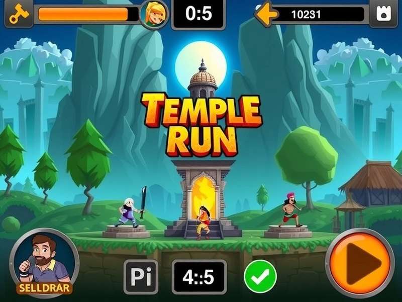 Temple Run 3 Gameplay Screenshot