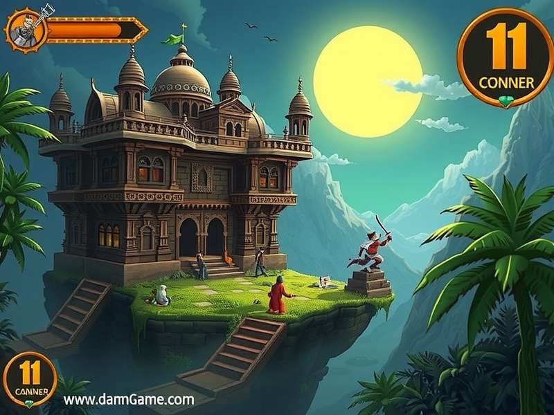 Temple Run Oz Game Screenshot