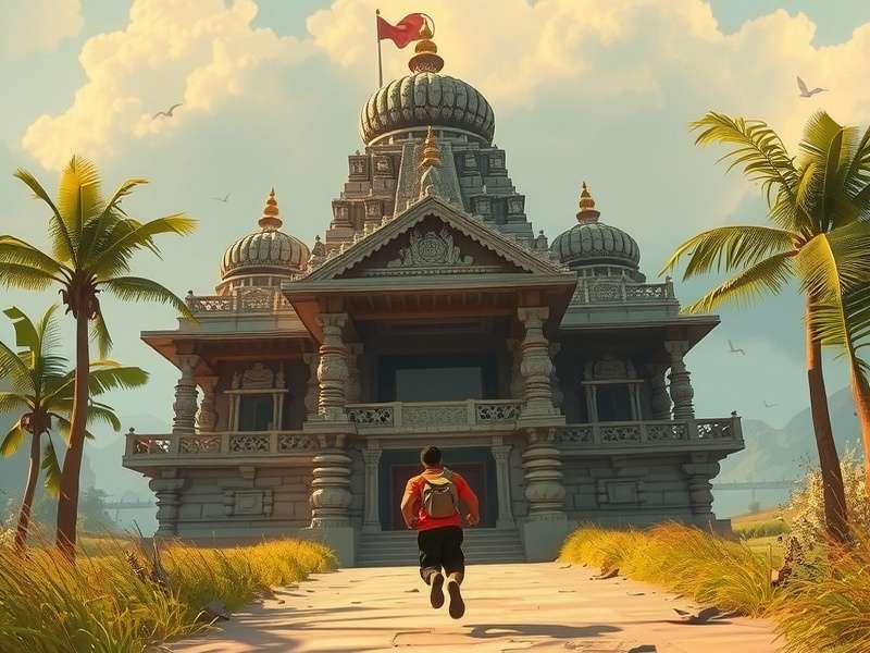 Temple Run 500 गेमप्ले स्क्रीनशॉट
