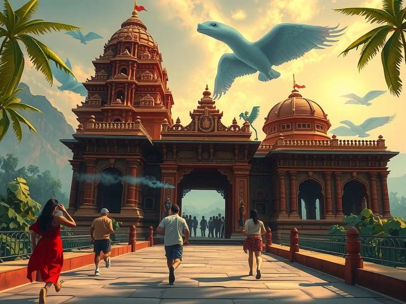 Temple Run III गेमप्ले स्क्रीनशॉट
