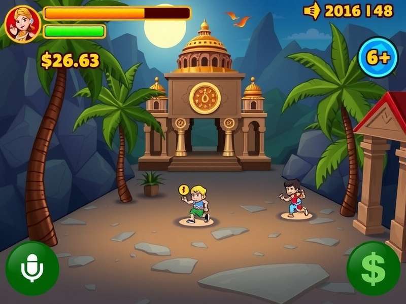 Temple Run Earn Money Game Screenshot