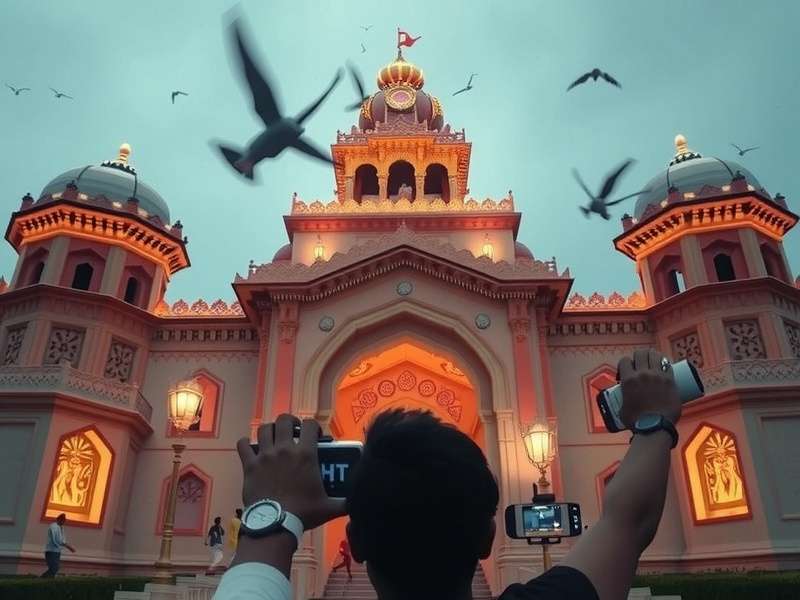 Temple Run VR Video Camera इंटरफेस