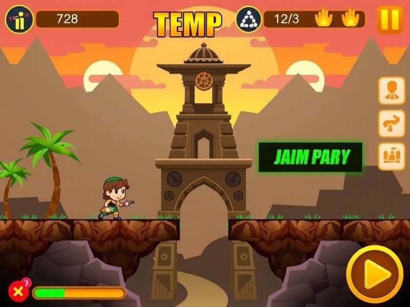 Temple Run 1 Gameplay Screenshot