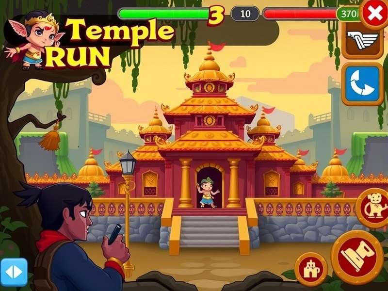 Temple Run Online Game Screenshot