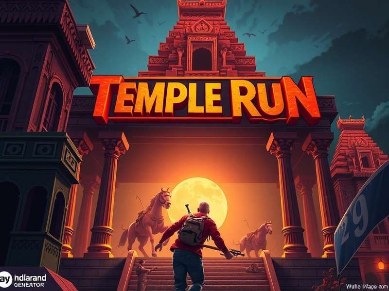 Temple Run Movie Name Generator Interface