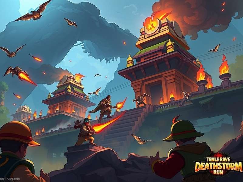 Temple Run Brave Deathstorm Main Character Wallpaper