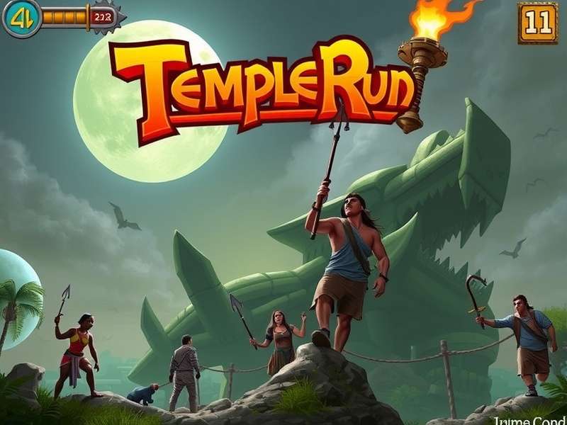 Temple Run 2012 गेमप्ले स्क्रीनशॉट