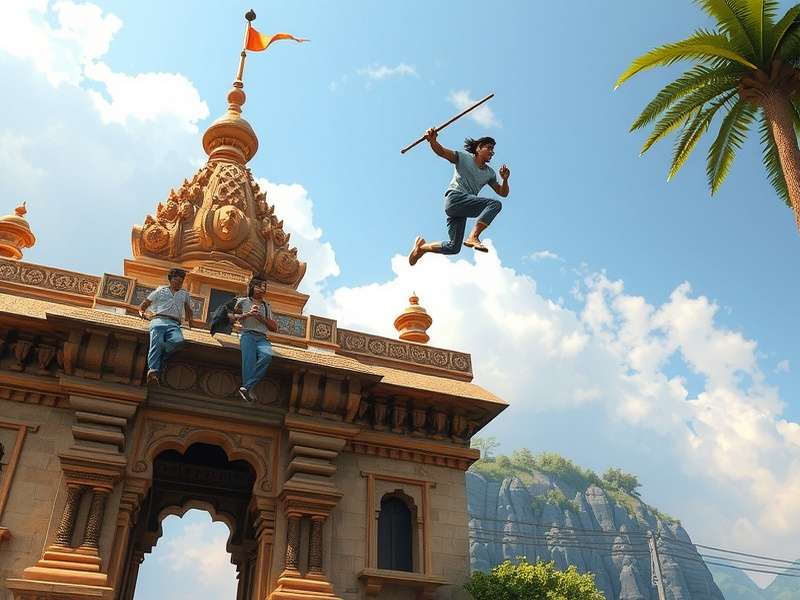 Temple Run I.O गेमप्ले स्क्रीनशॉट