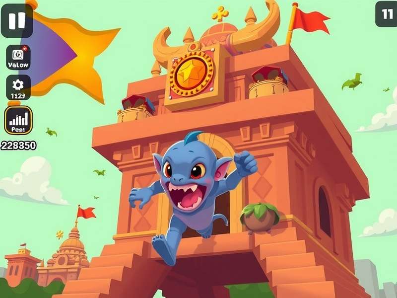 Monster School Temple Run Baby Boss गेमप्ले