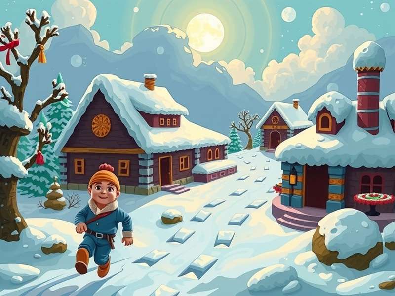 Temple Run Snow Edition Gameplay