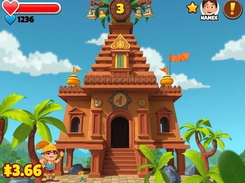 Temple Run 2 1366 x गेमप्ले स्क्रीनशॉट