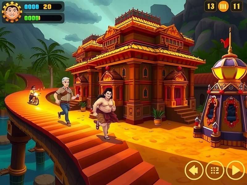 Temple Run 2011 gameplay screenshot