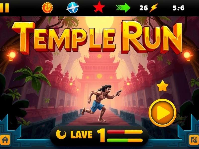 Temple Run Game Screenshot
