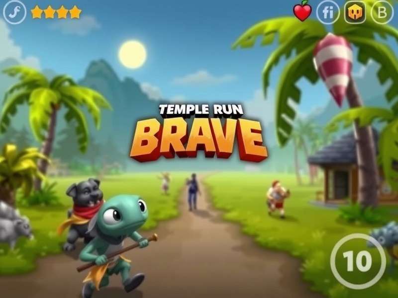Temple Run Brave Mod APK for PC Screenshot