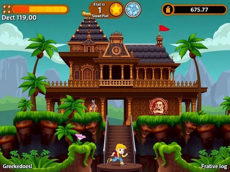 Temple Run 1 Gameplay Screenshot