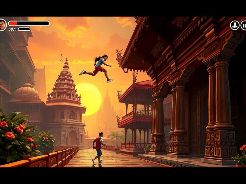 Temple Run 1 Gameplay Screenshot