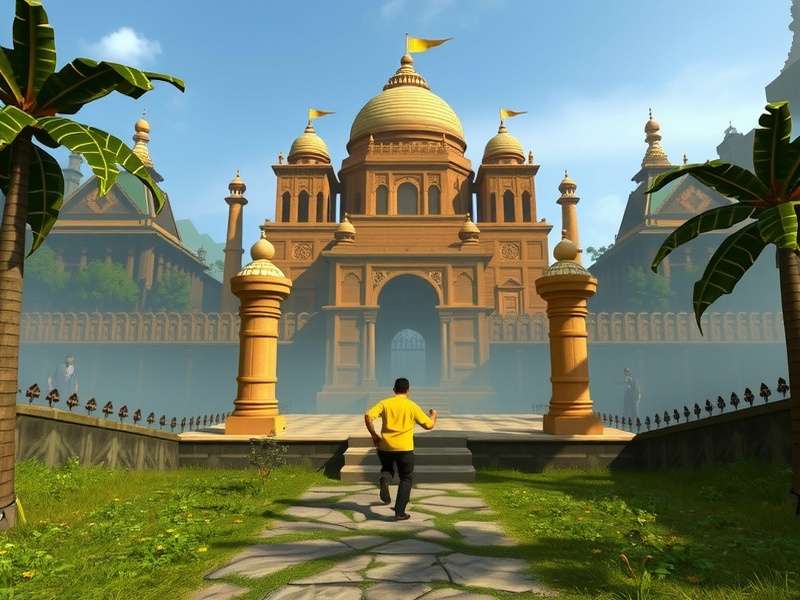 Temple Run 2011 Gameplay Screenshot