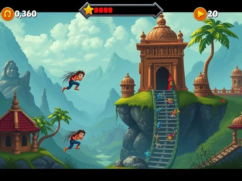Temple Run Gameplay Screenshot