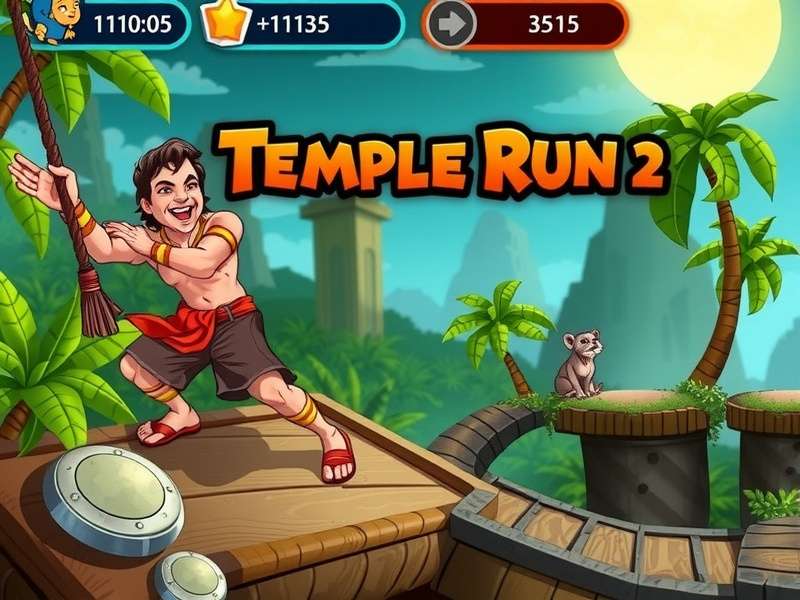 Temple Run 2 1.125 गेमप्ले स्क्रीनशॉट