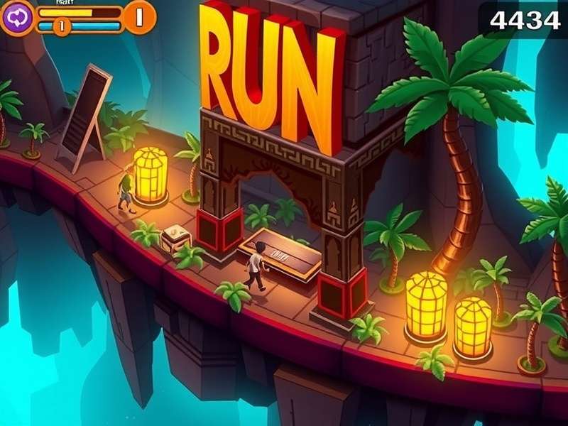Temple Run 2 Laptop Game Screenshot