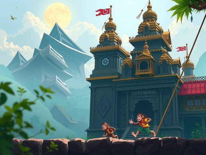 Temple Run Monkey PNG File