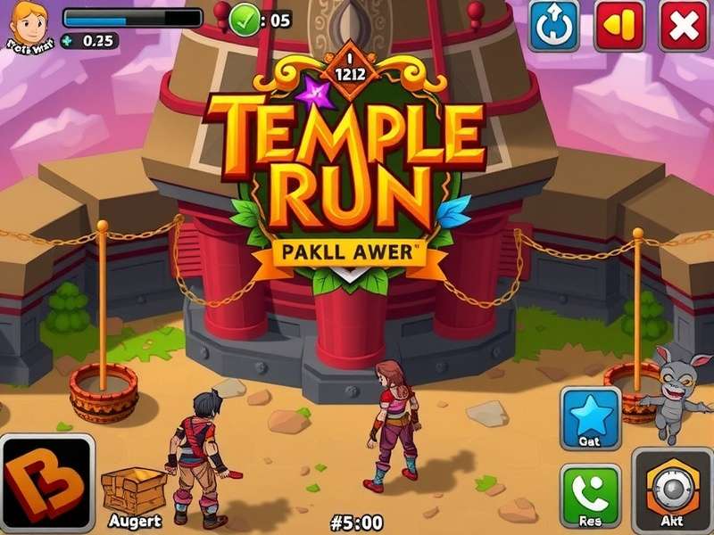 Temple Run Game Screenshot