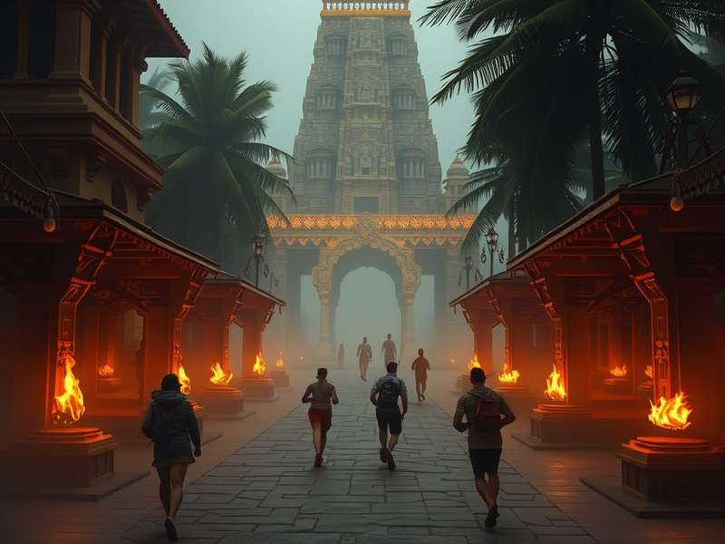 टेम्पल रन गेमप्ले